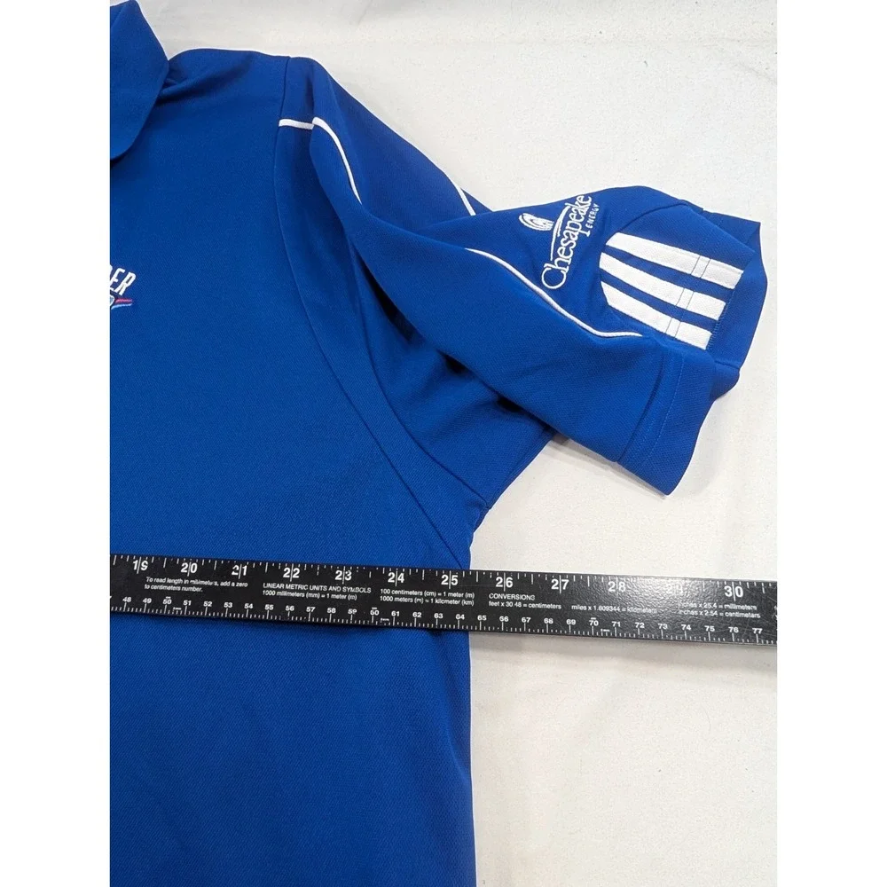 Adidas 2XL XXL Adult Polo Shirt Clima Lite Golf Performance OKC Thunder Blue